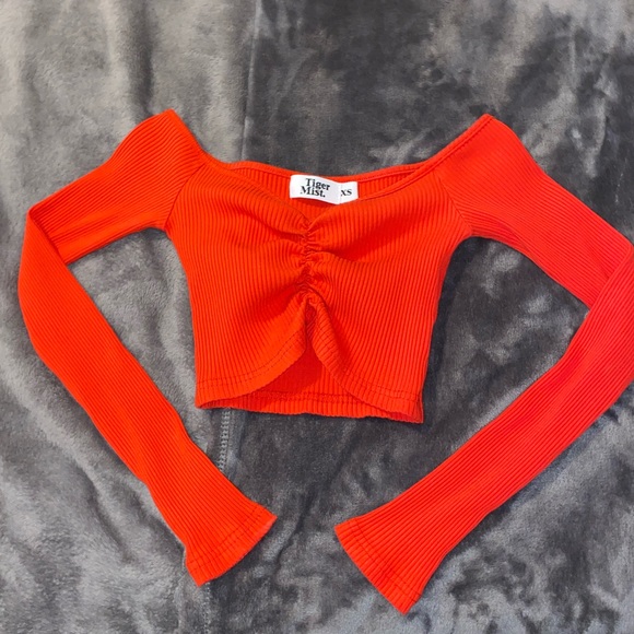 Tiger Mist Tops - Red tiger mist top